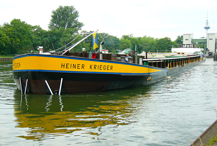 Heiner Krieger Binnenschiff